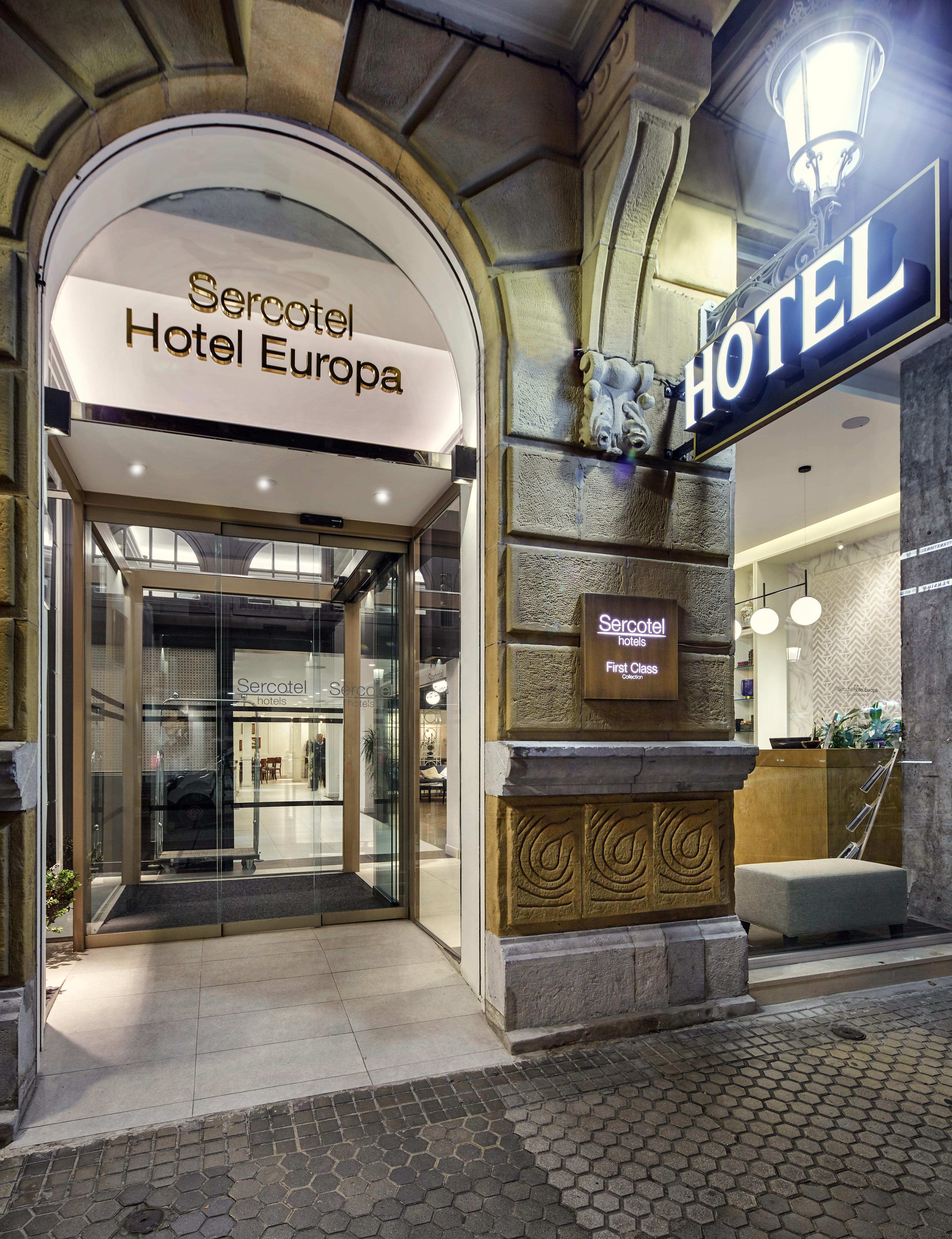 Sercotel Hotel Europa San Sebastián Exteriör bild